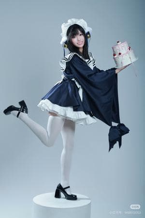 cute maid always delivers cake - 1