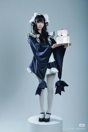 cute maid always delivers cake - 2