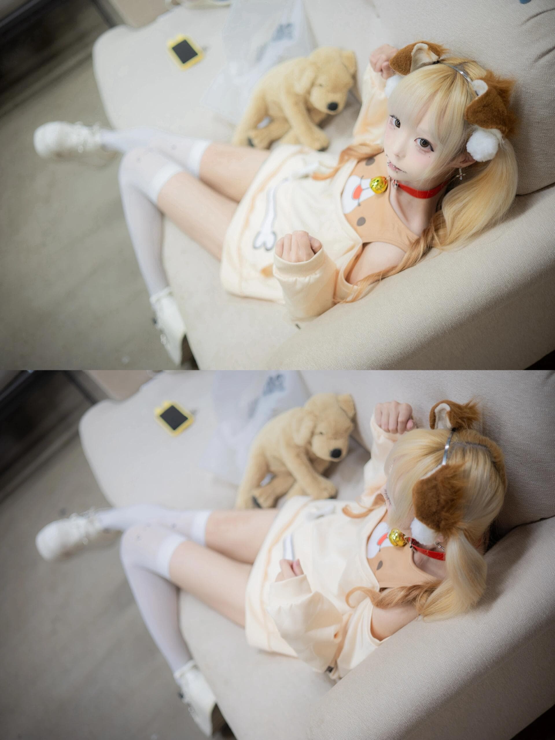 playing with my doll - 1
