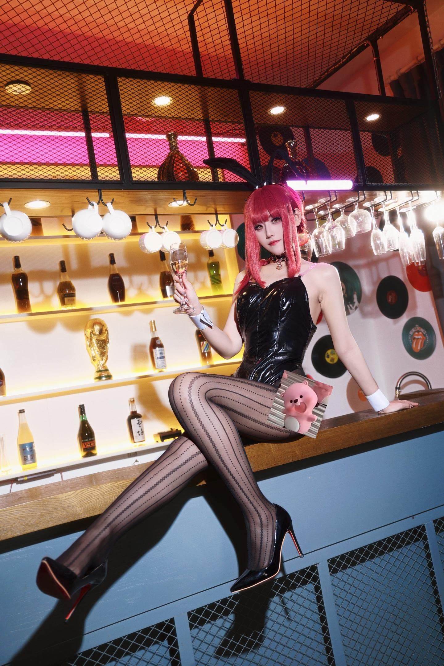 please take a sip of my cocktail. Mister - 1