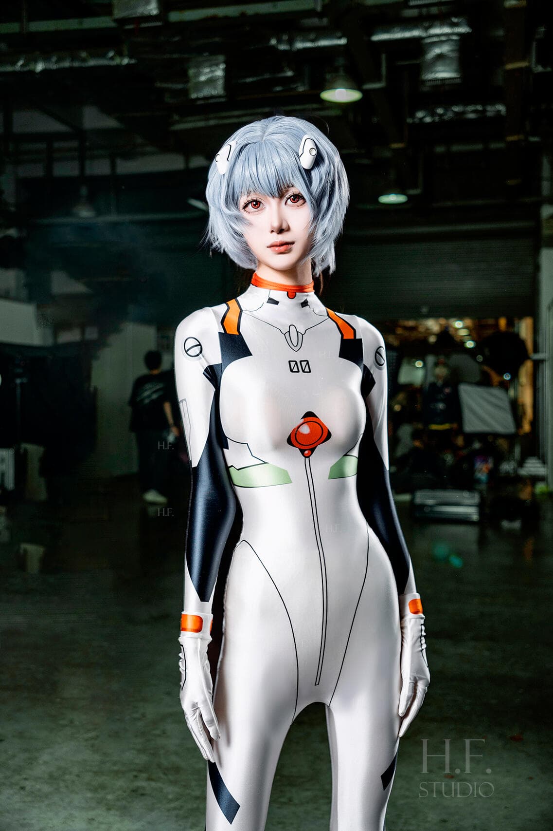 rei ayanami in her plug suit - 2
