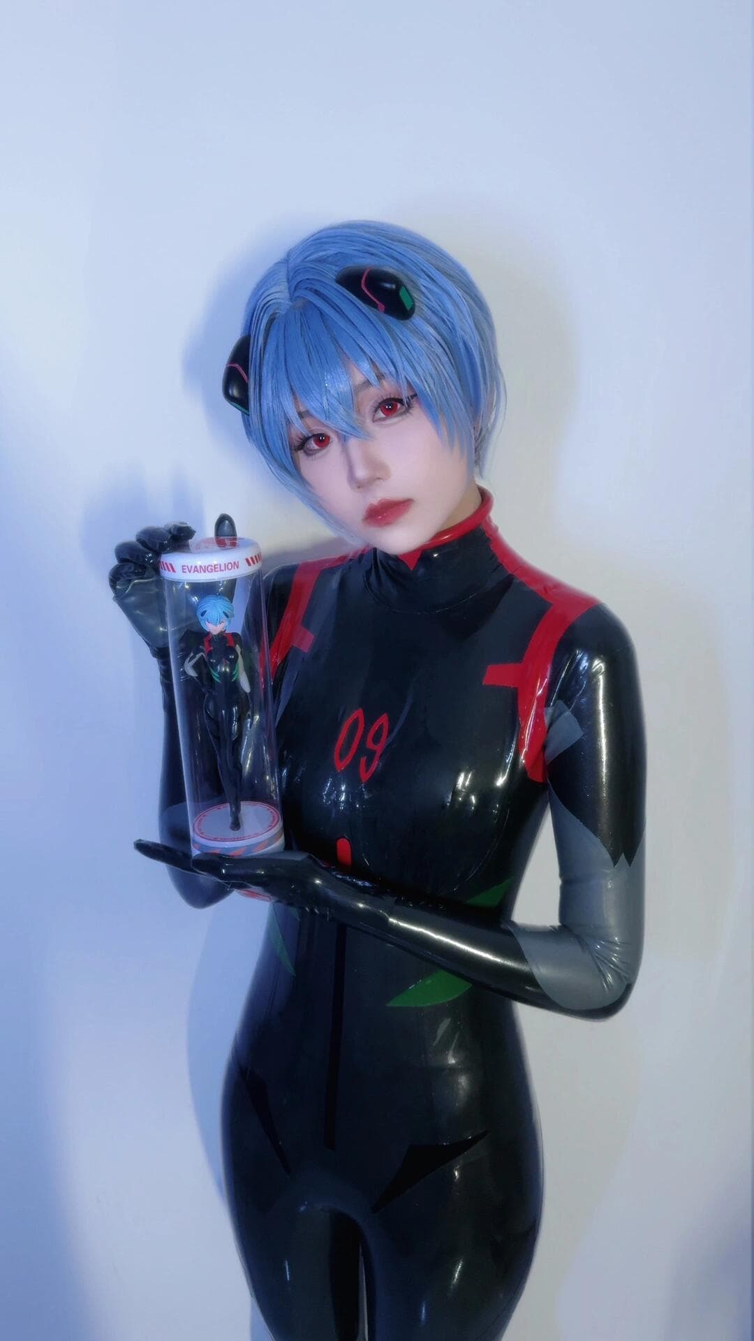 Rei Ayanami in with weapon - 5