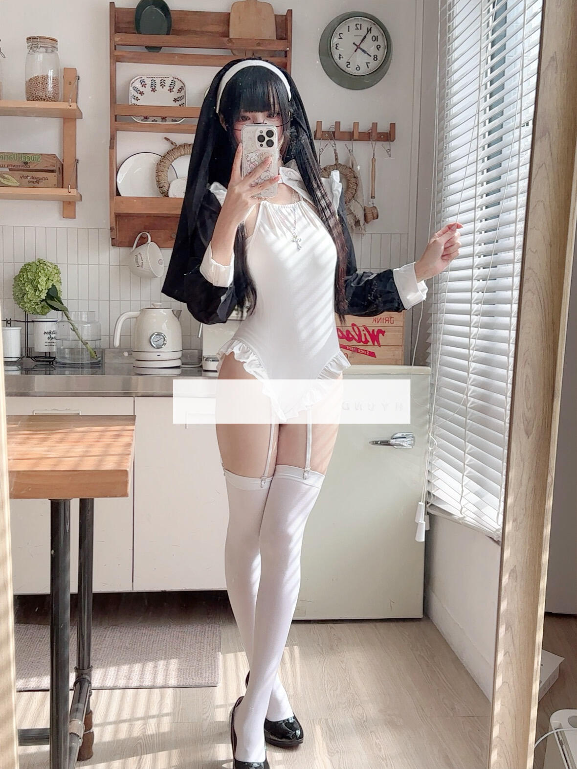nun is having a good day