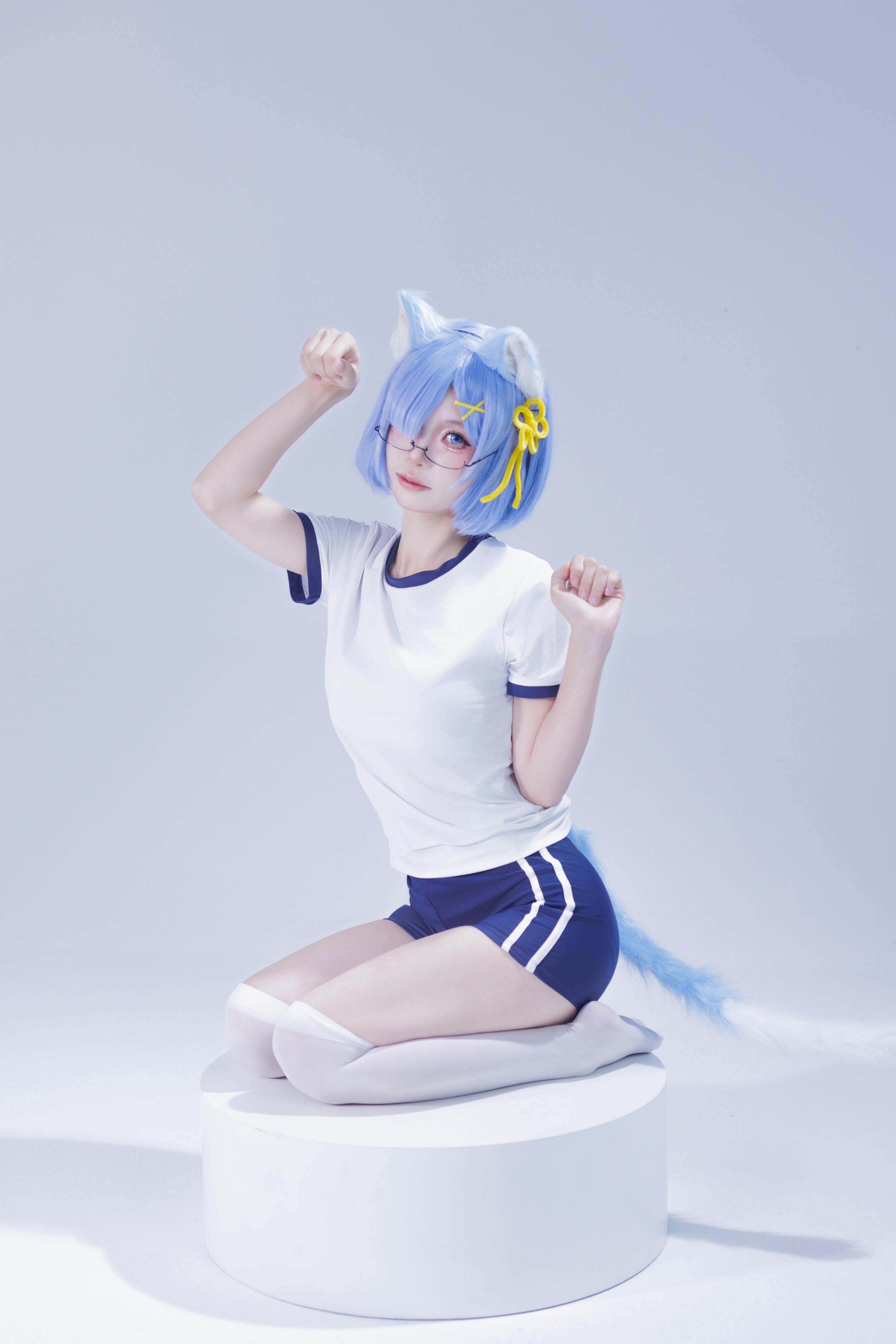 rem is going to the gym - 8