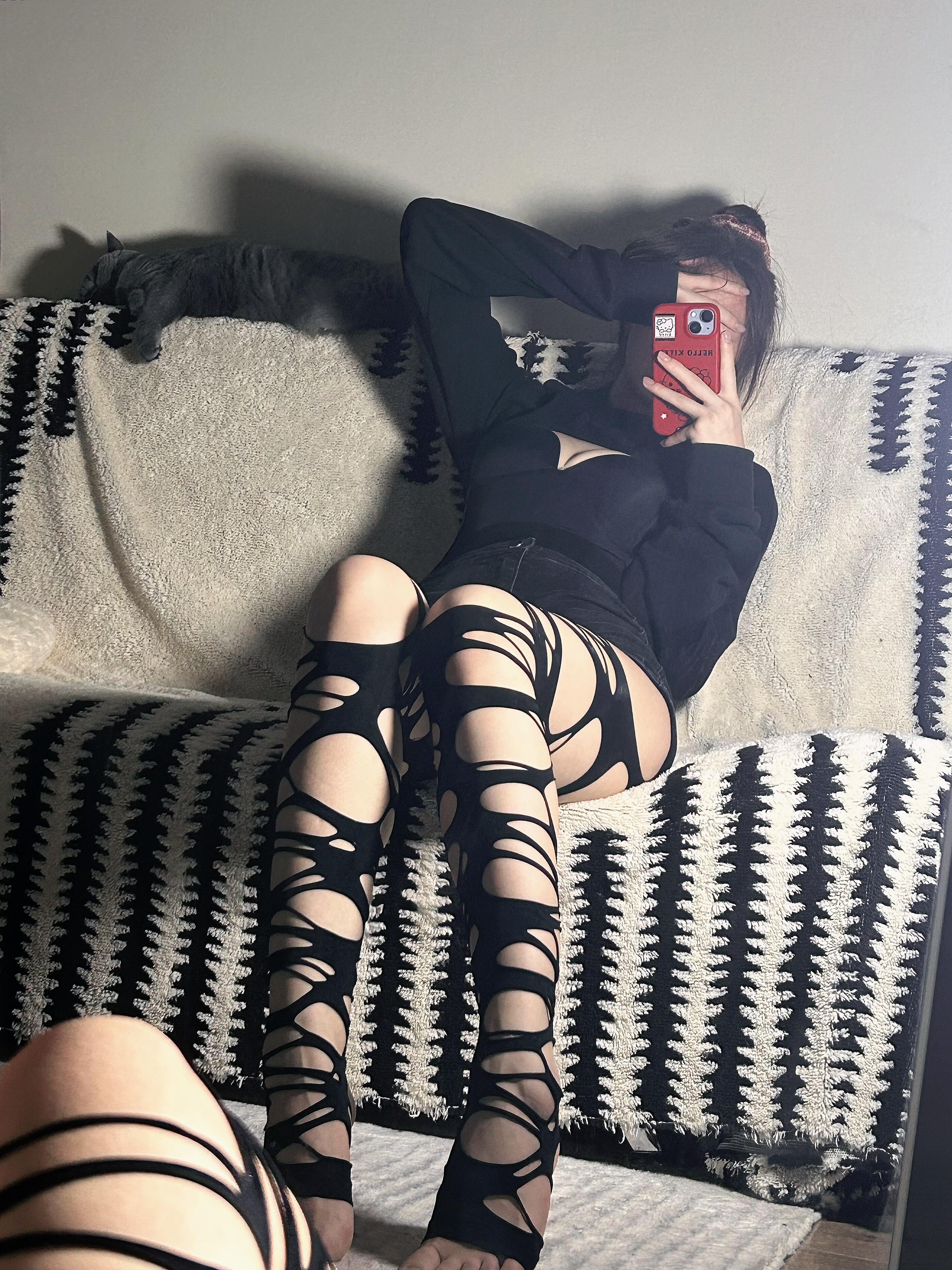 taking a selfie - 1