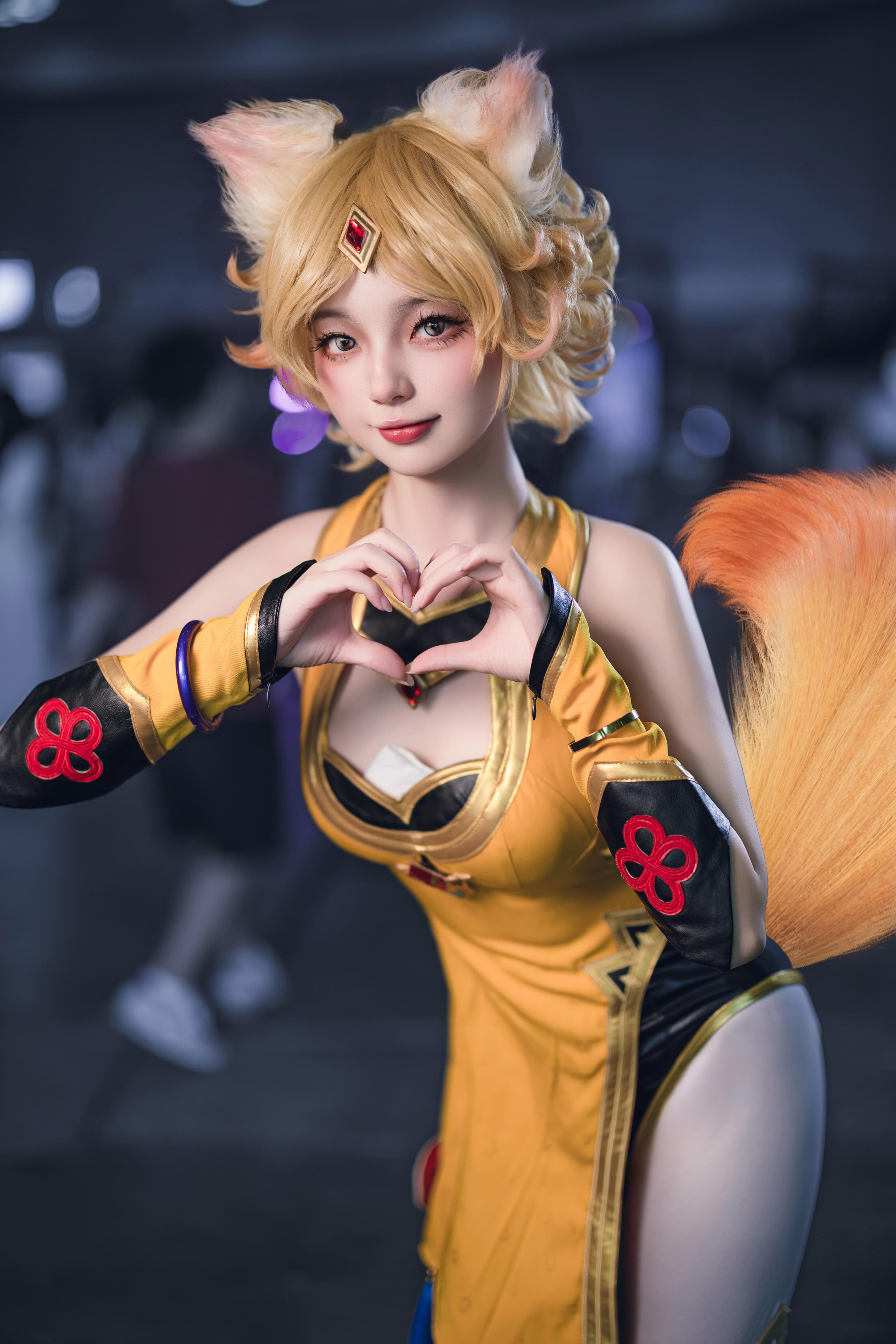 Daji's white thigh-highs wrap around perfectly... One look and you'll be completely under her spell 🔮 - 2