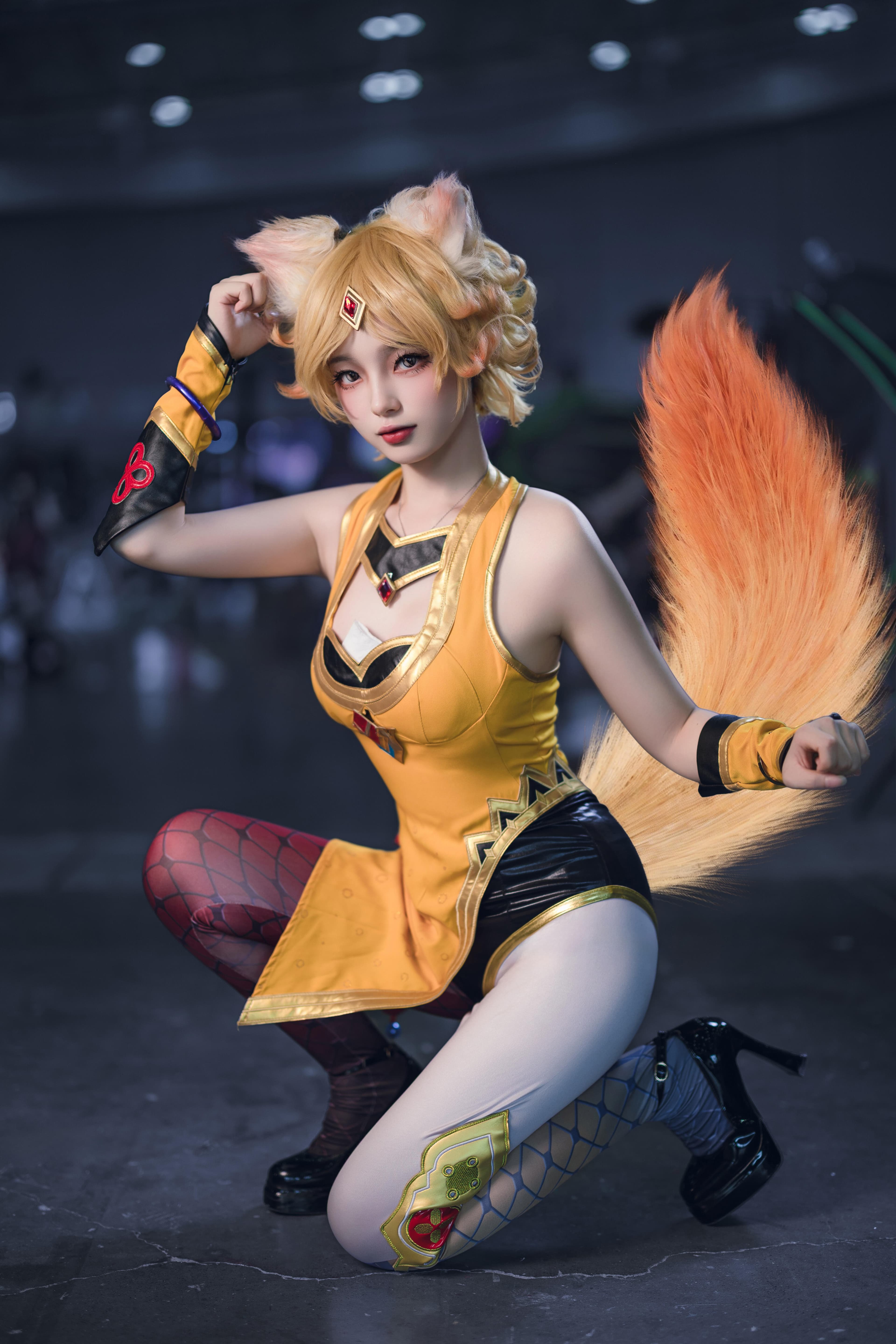 Daji's white thigh-highs wrap around perfectly... One look and you'll be completely under her spell 🔮 - 8