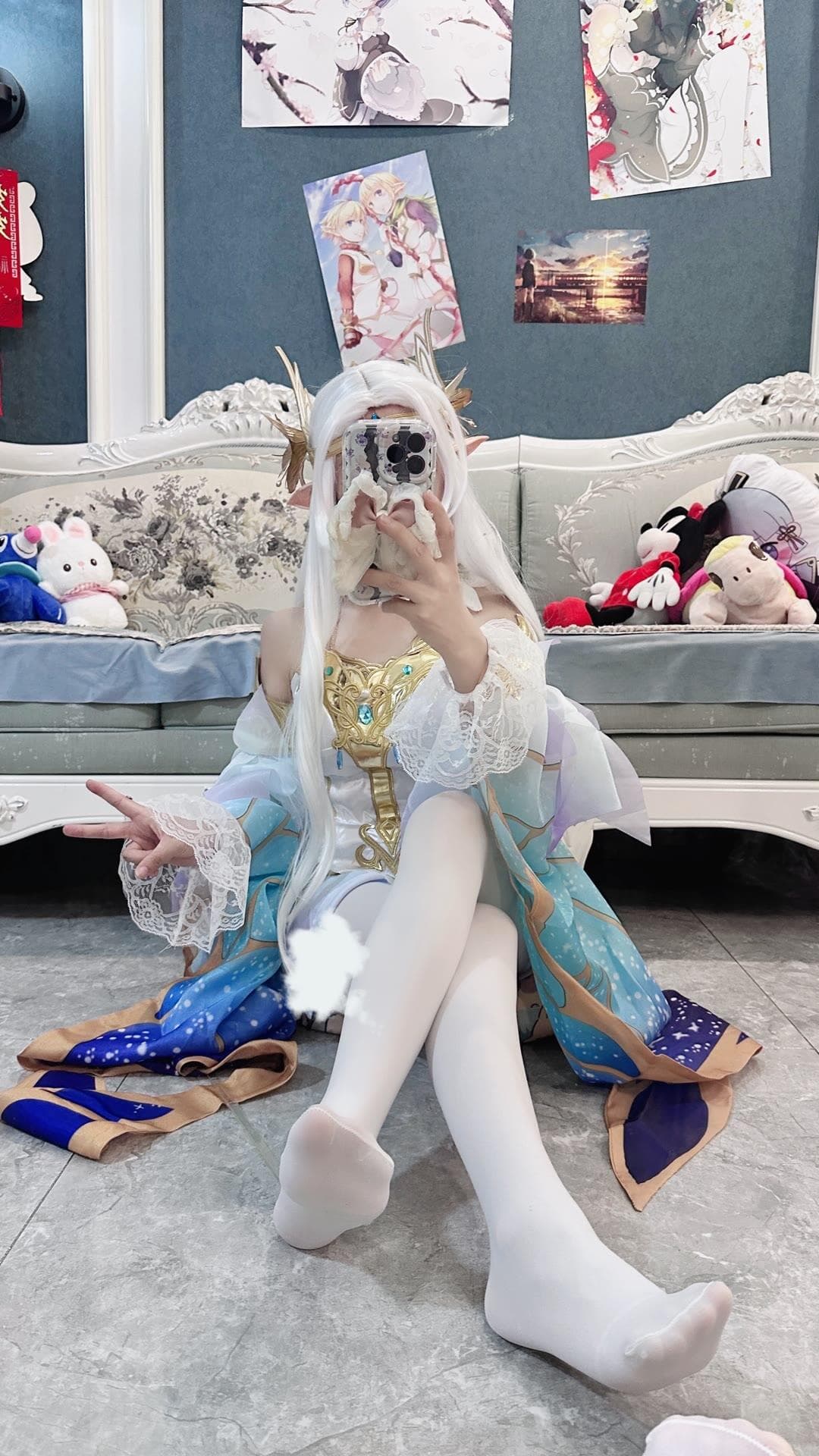 Pink perfection in full coverage... Diaochan looks absolutely irresistible, don't you think? 💖 - 2