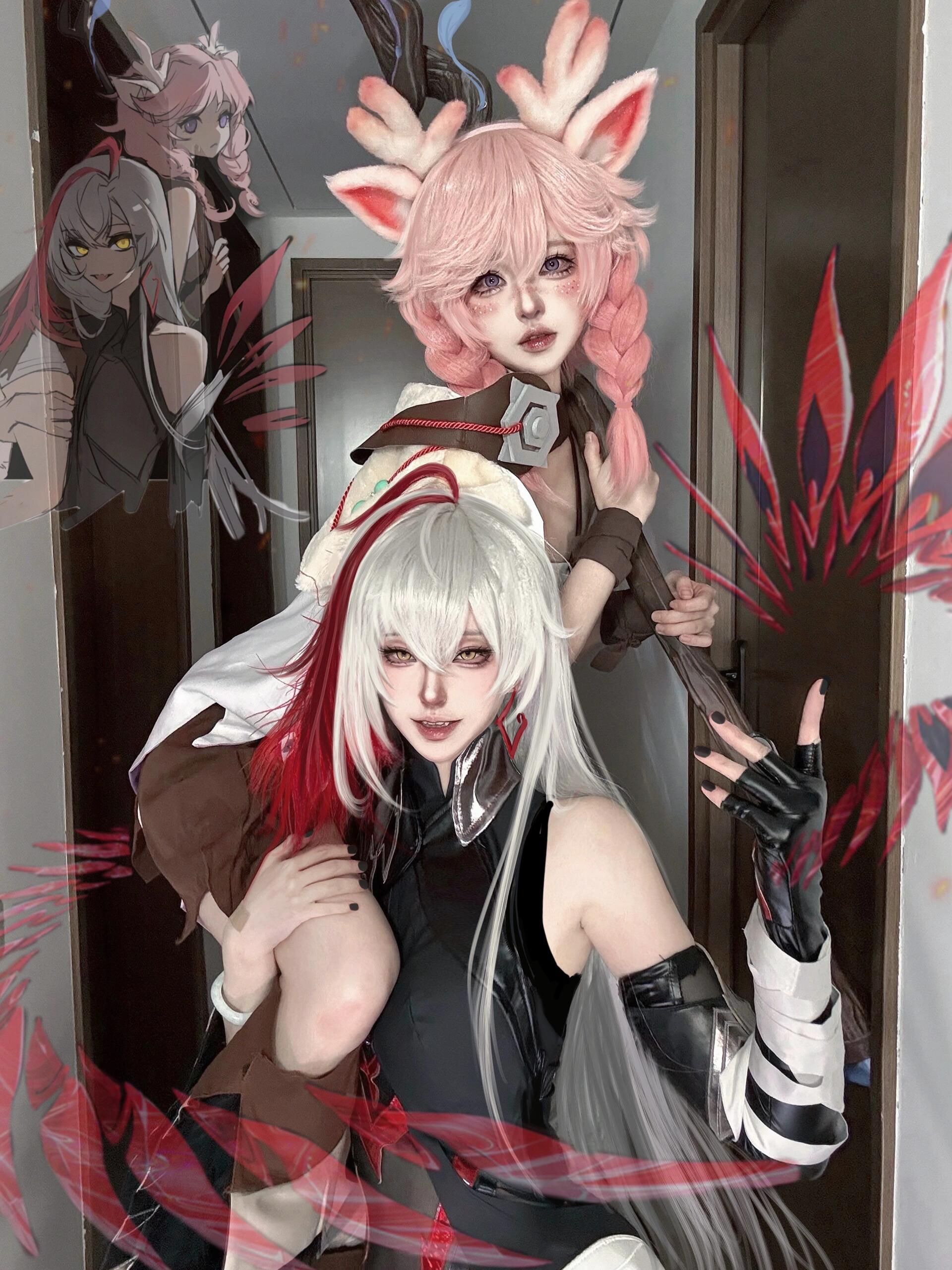 Mesmerizing Daji cosplay bringing the Nine-Tailed Fox to life with stunning beauty and seductive charm. This enchanting cosplayer captures the mystical allure of one of Arena of Valor's most captivating characters. Her bewitching poses and gorgeous outfit will leave you spellbound! - 1