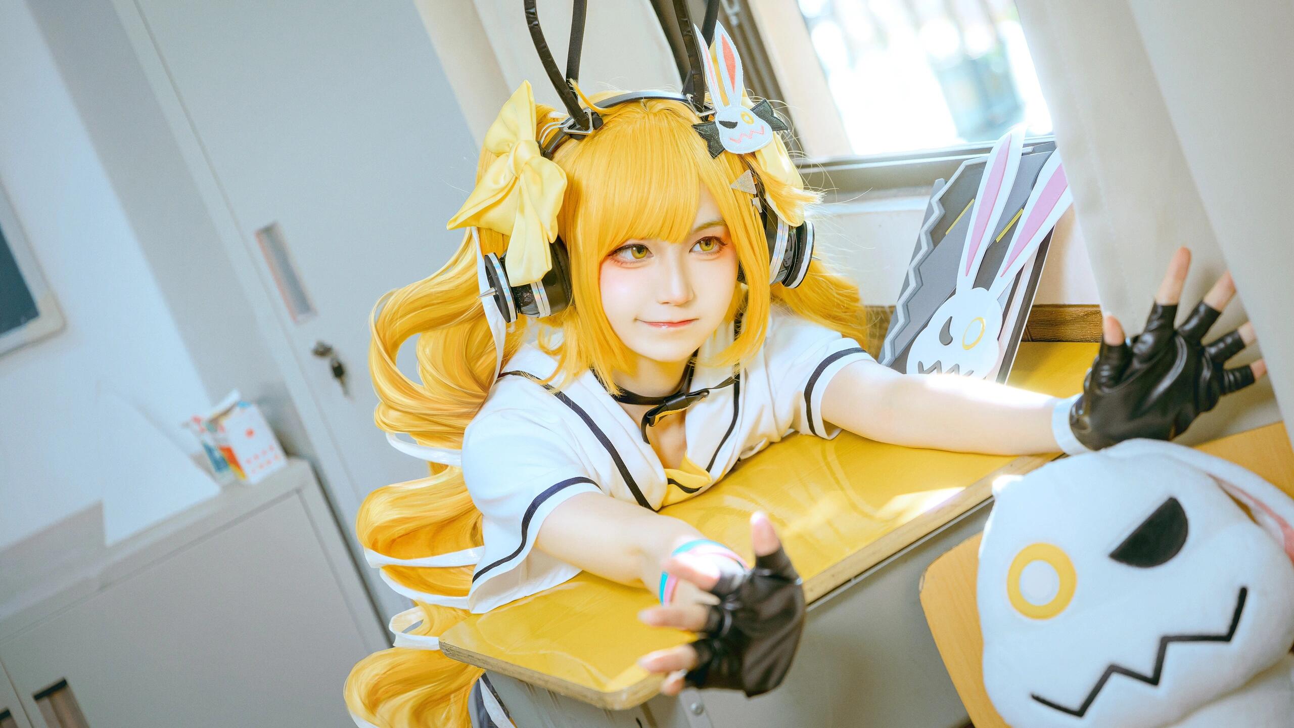 Enchanting Angela cosplay that will steal your heart! This adorable Arena of Valor mage combines innocence with undeniable allure. Watch as she casts a spell on you with her charming outfit and irresistible cuteness! - 6