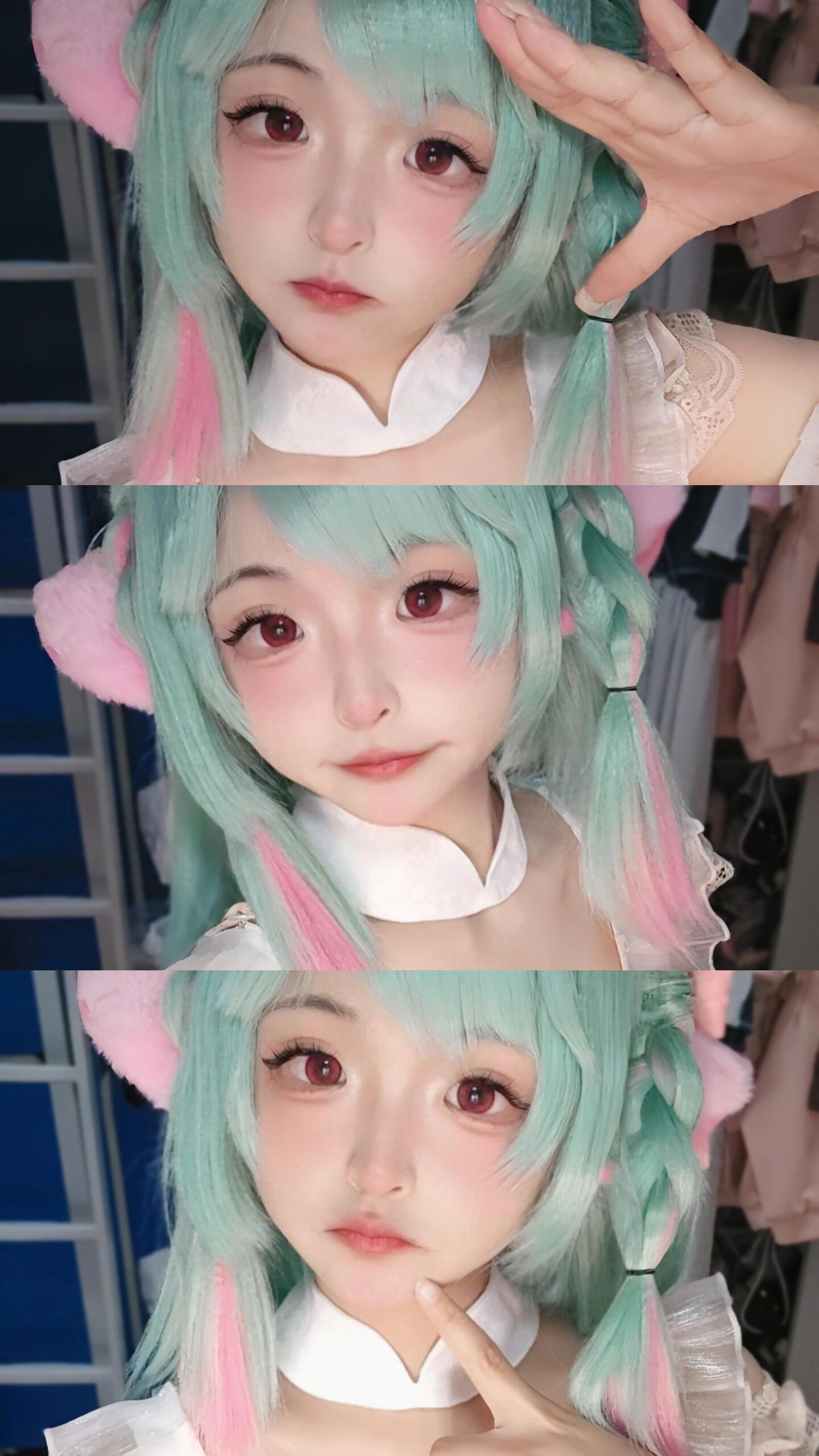 Mystical and alluring Yao cosplay that's pure eye candy! This enchanting Arena of Valor fairy brings magical beauty and playful seduction together perfectly. Her ethereal costume and charming expressions will leave you breathless! - 4