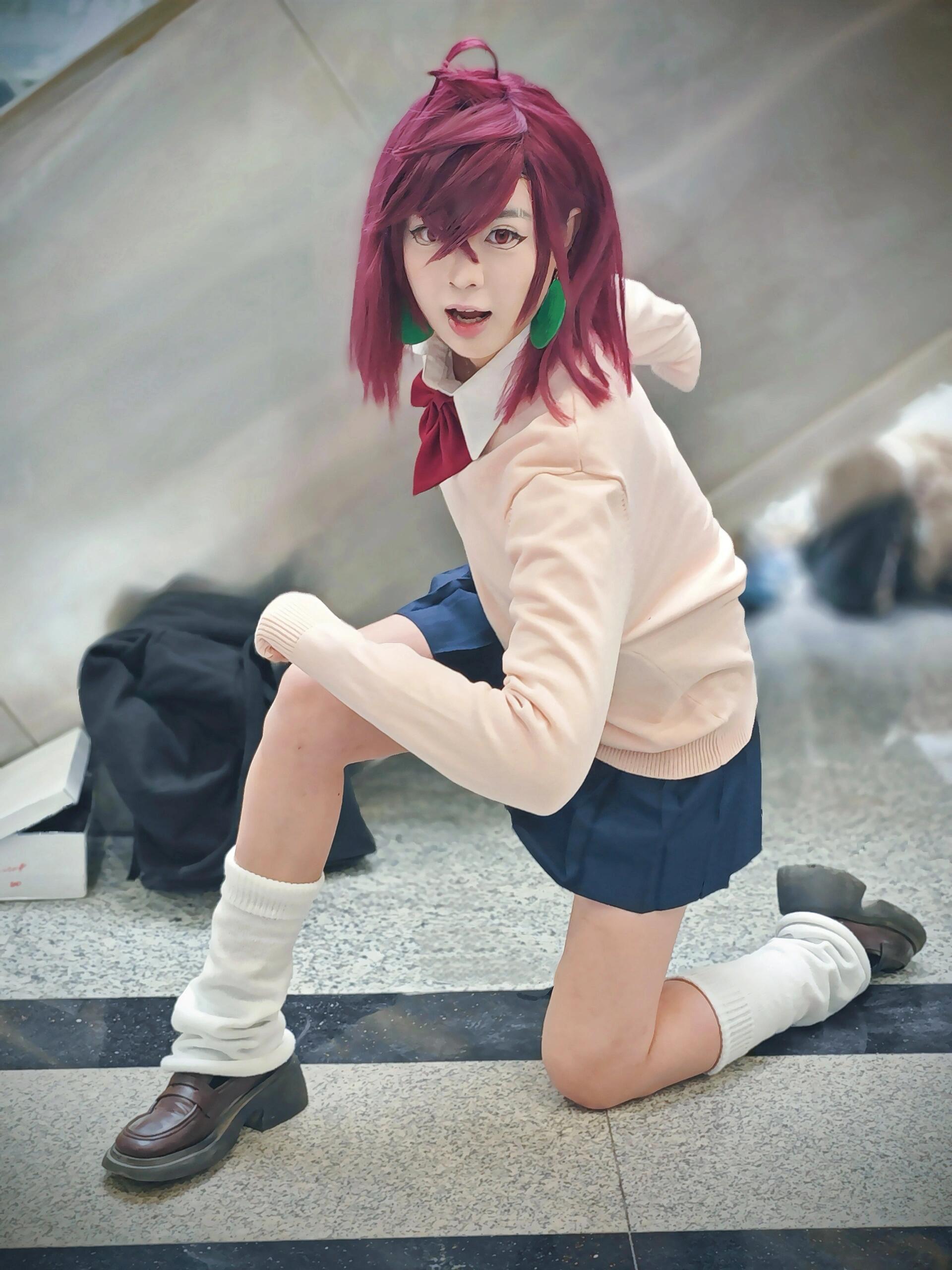 Breathtaking Dandadan cosplay showcase! This stunning 7-image collection features exquisite detail and irresistible allure. Each frame captures her mesmerizing beauty and masterful cosplay execution. An essential addition to any serious collector's gallery! - 5