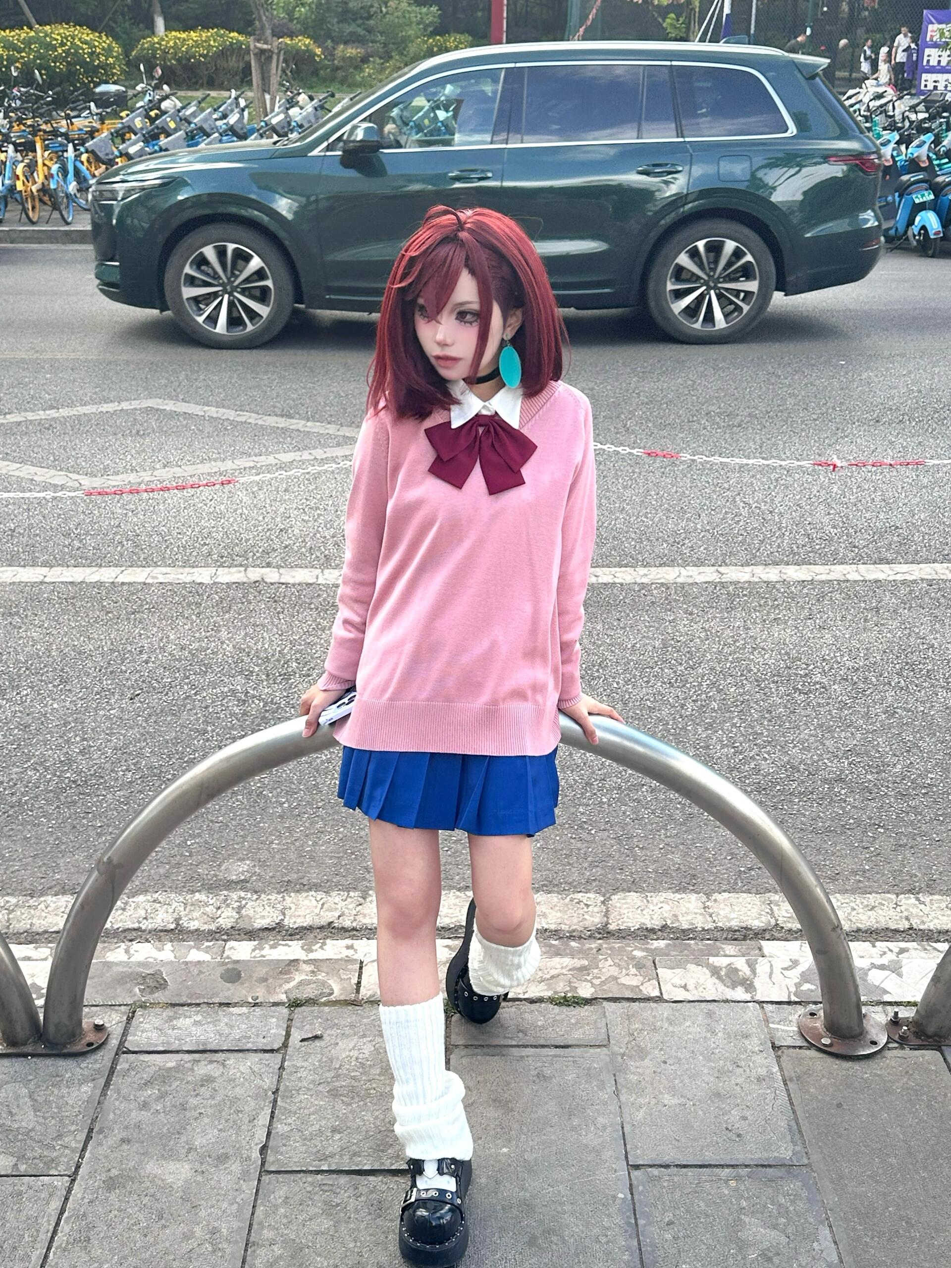 Absolutely stunning Dandadan cosplay captured in this exclusive 3-image set! Each shot radiates irresistible charm and flawless craftsmanship. The perfect blend of seductive appeal and authentic character portrayal. A rare gem that deserves your full attention! - 3