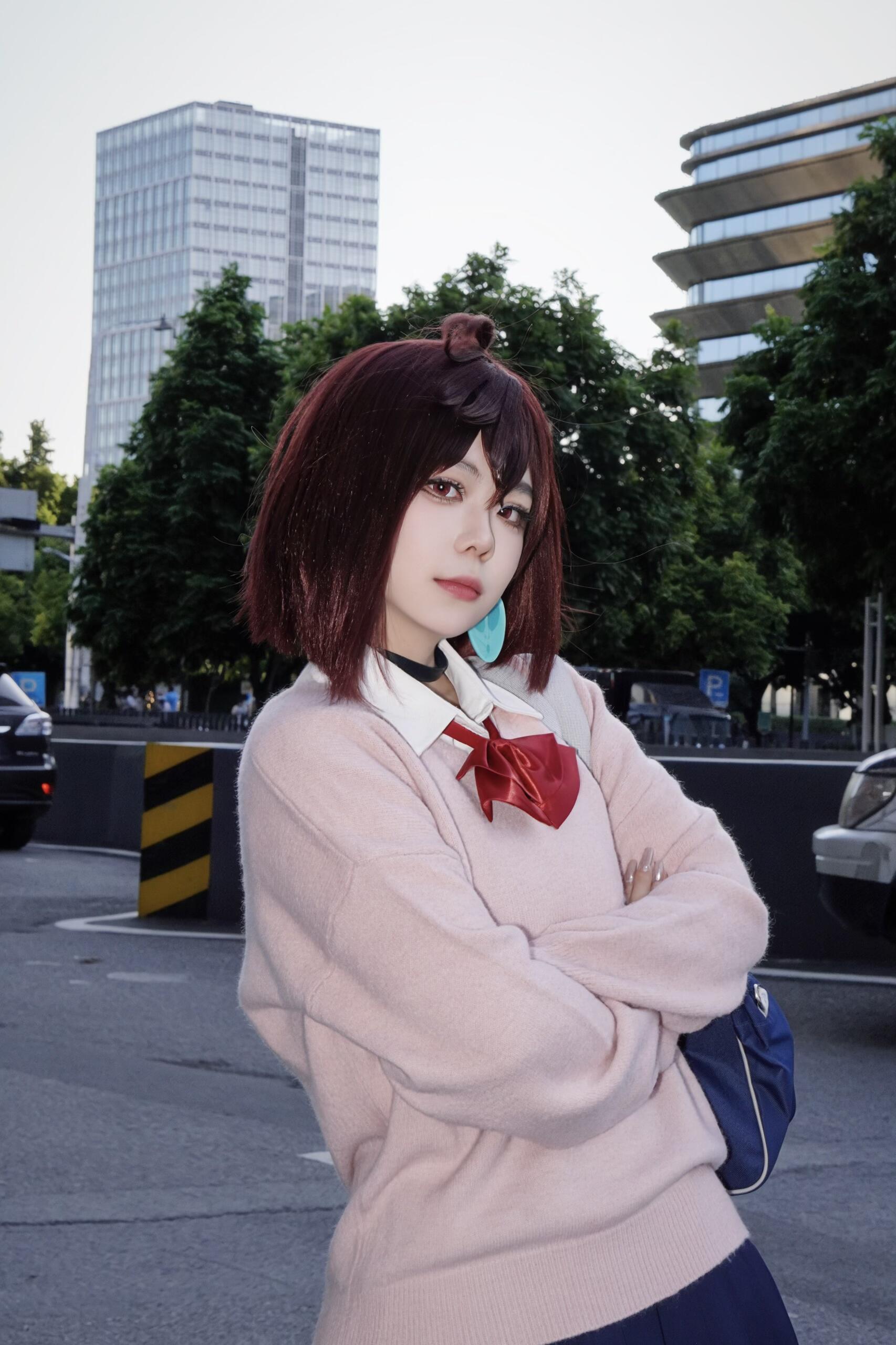 Magnificent Dandadan cosplay excellence in 6 stunning shots! This premium set delivers powerful visual impact with exceptional detail and seductive appeal. Each image radiates confidence and masterful execution. A standout collection that demands attention from serious enthusiasts! - 3
