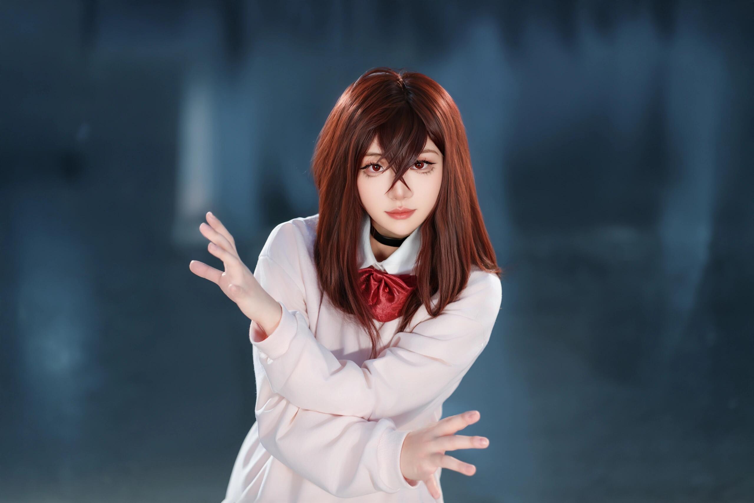 Striking Dandadan cosplay showcase in 5 captivating images! This collection brings intense visual energy with outstanding detail and alluring poses. Each frame demonstrates exceptional craftsmanship and irresistible charm. A must-have set for any discerning collector! - 3