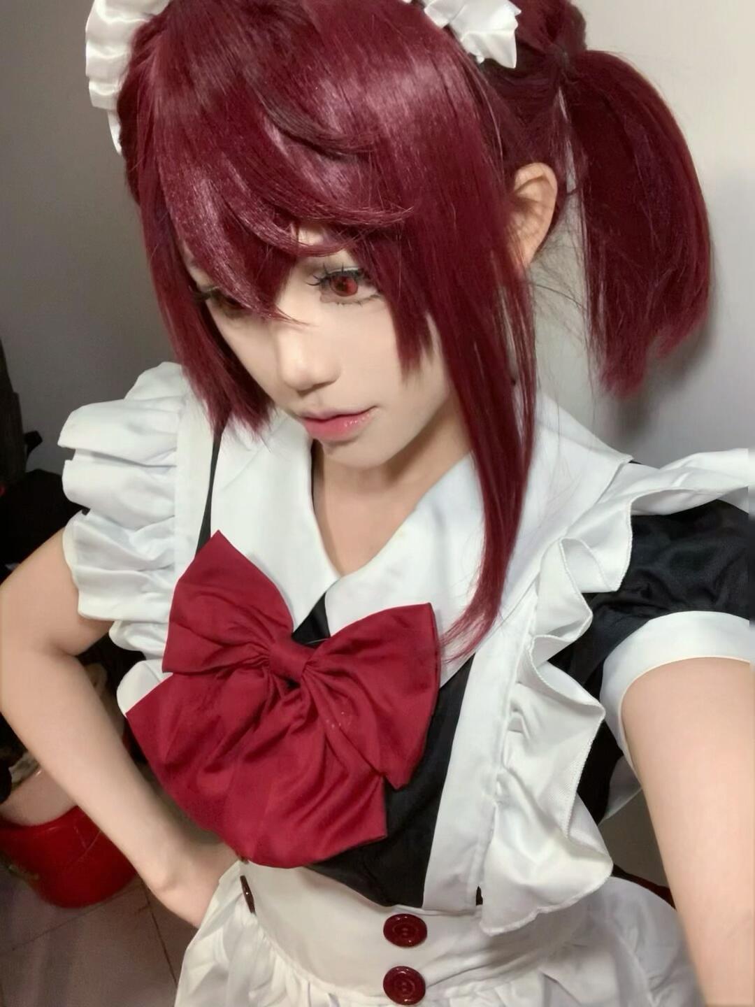 Amazing Dandadan cosplay sextet in 6 stunning images! This high-quality collection features captivating beauty and exceptional attention to detail throughout. Each shot showcases her seductive appeal and masterful execution. A premium set that's essential for any dedicated collector! - 1